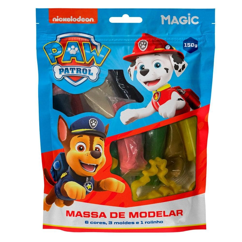 Kit Massa Modelar Patrulha Canina Magic
