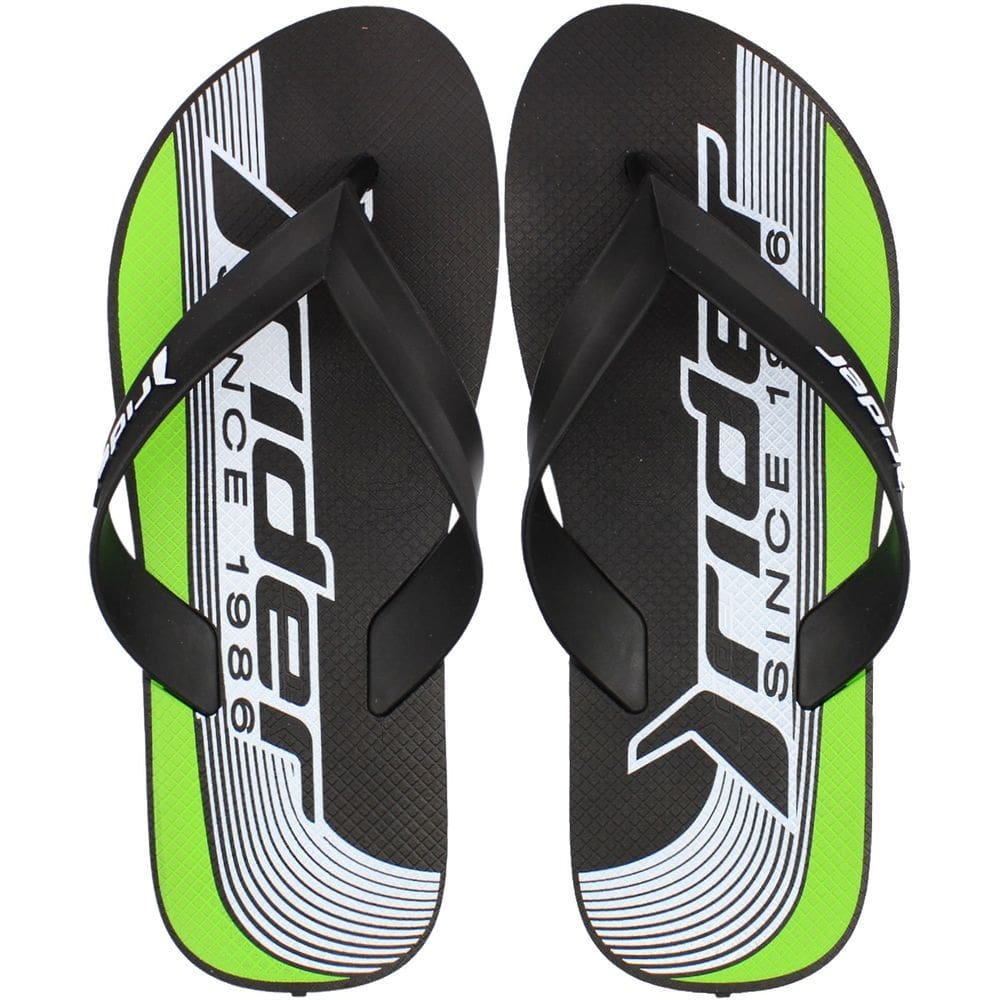 Chinelo de Dedo Rider Feel Urban Tira Grossa Masculino