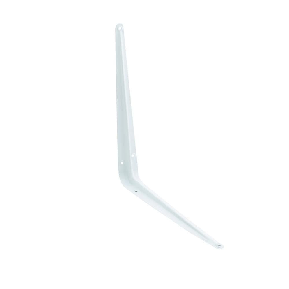 Cantoneira Thompson para Prateleira 8x10P Branca - Embalagem com 24 Unidades