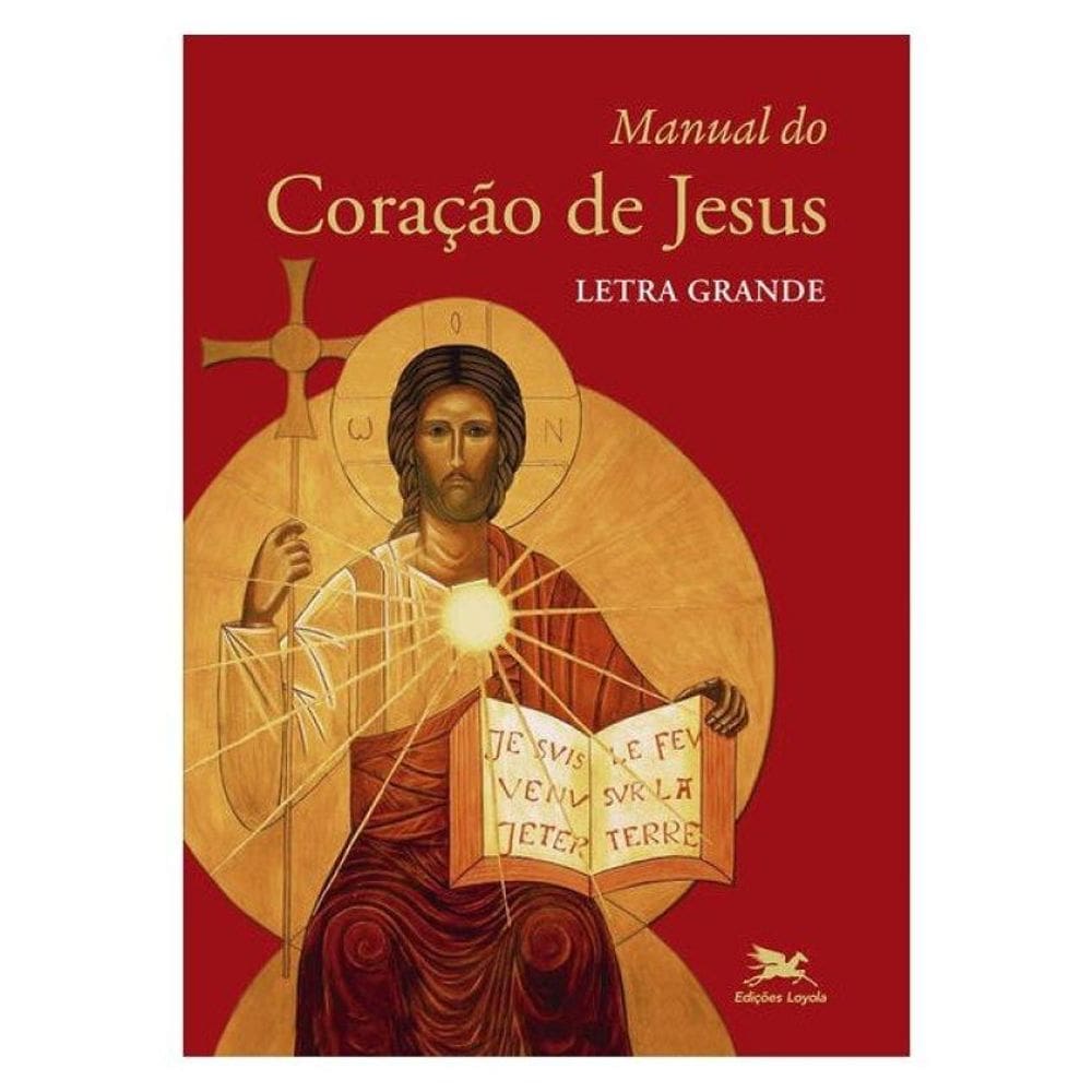 Manual Do Coração De Jesus - Letra Grande (Capa Cristal)