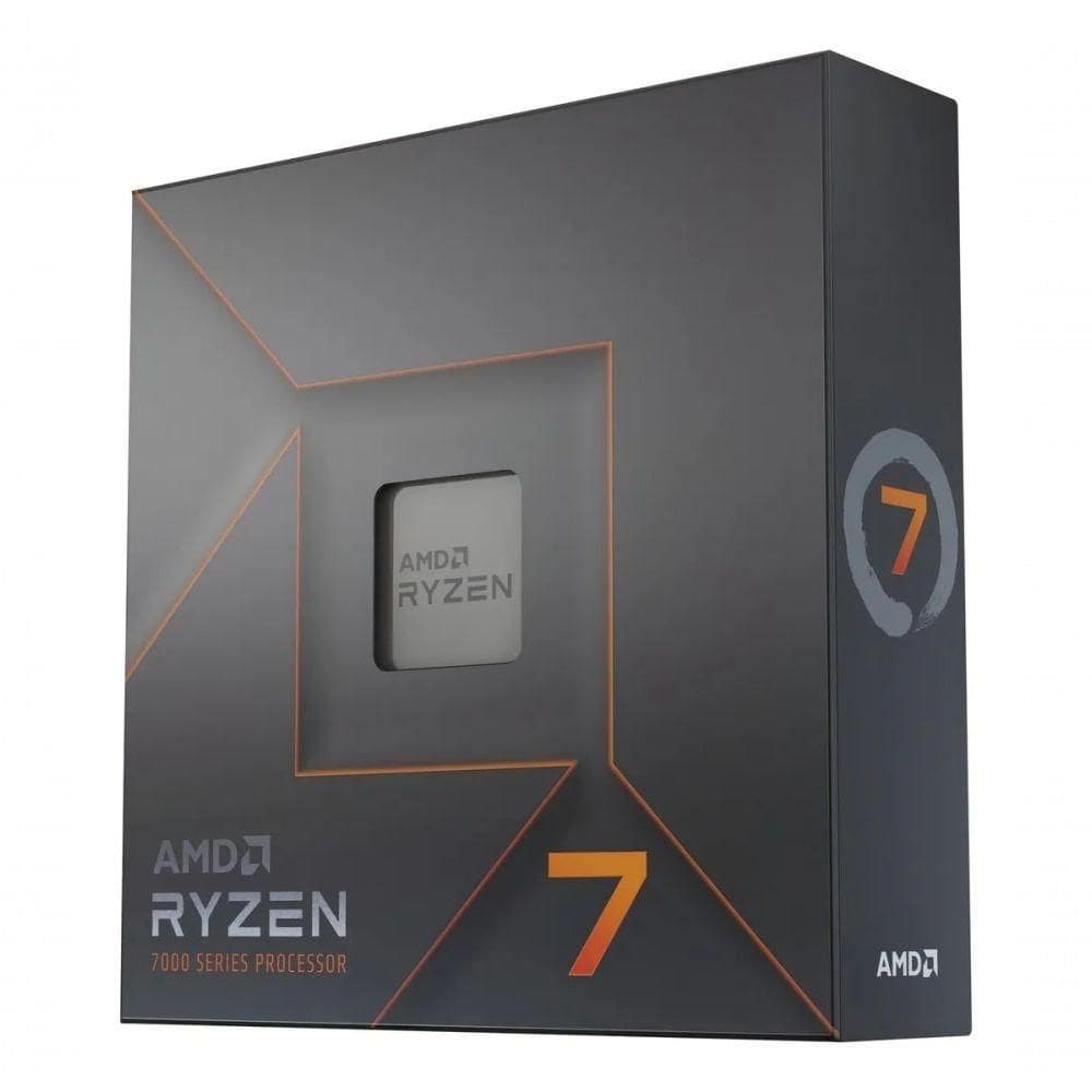 Processador Amd Ryzen 7 7700x, 5.4ghz Max Turbo, Cache 40mb, Am5, 8 Núcleos, Vídeo Integrado