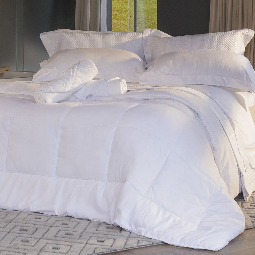 Edredom King Suíte 100% Poliéster 260x280cm Tessi