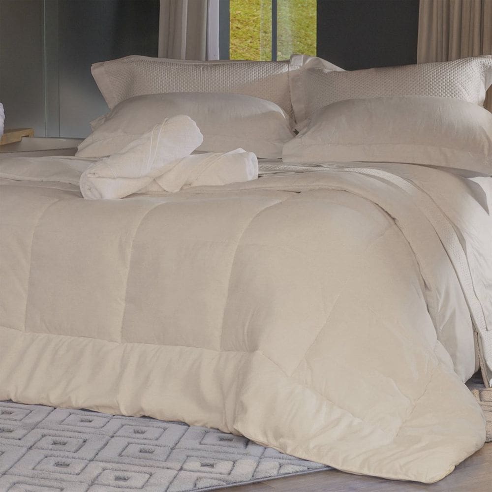 Edredom King Suíte 100% Poliéster 260x280cm Tessi