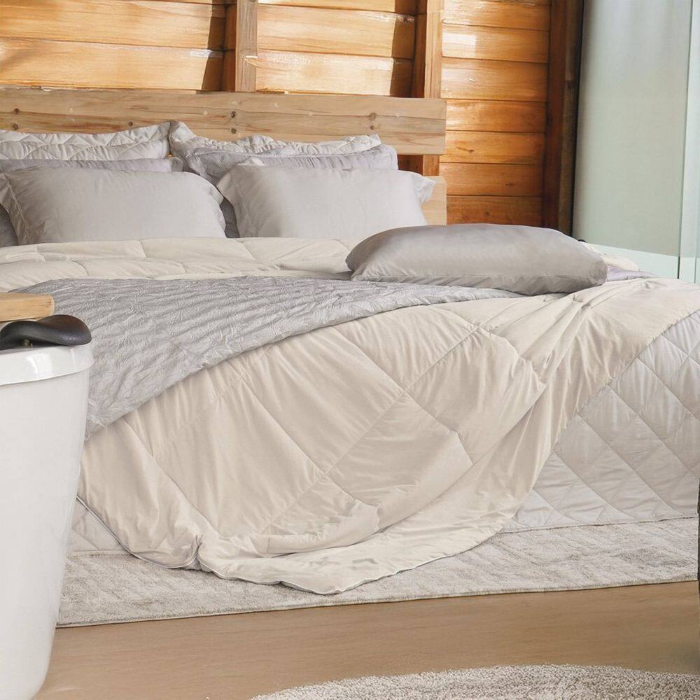 Edredom Queen TermoFresh 100% Poliéster 220x240cm Tessi