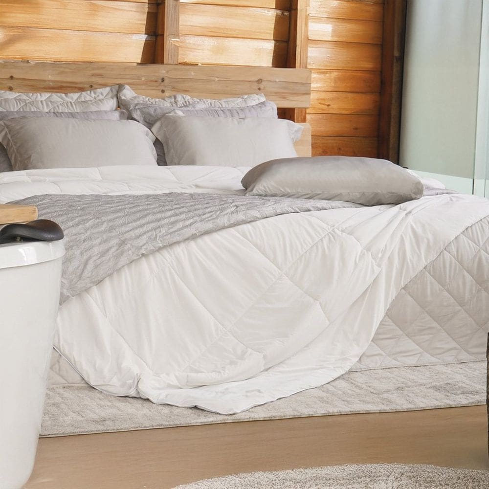 Edredom Queen TermoFresh 100% Poliéster 220x240cm Tessi