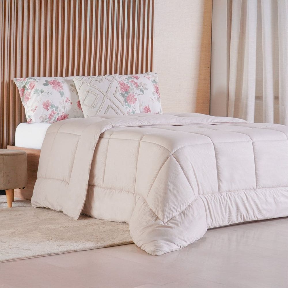 Edredom Prime Casal 3D Embossed 100% Poliéster 180x220cm