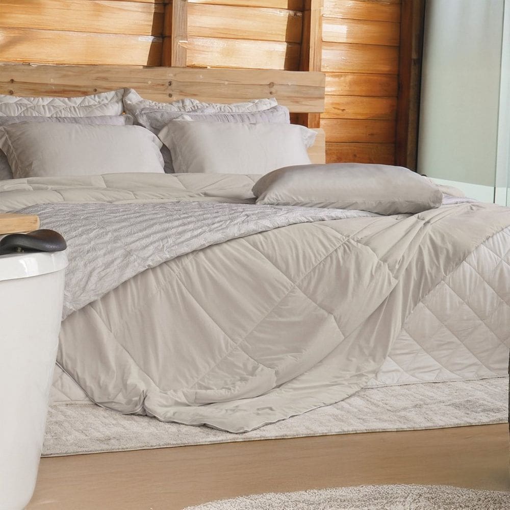 Edredom Queen TermoFresh 100% Poliéster 220x240cm Tessi