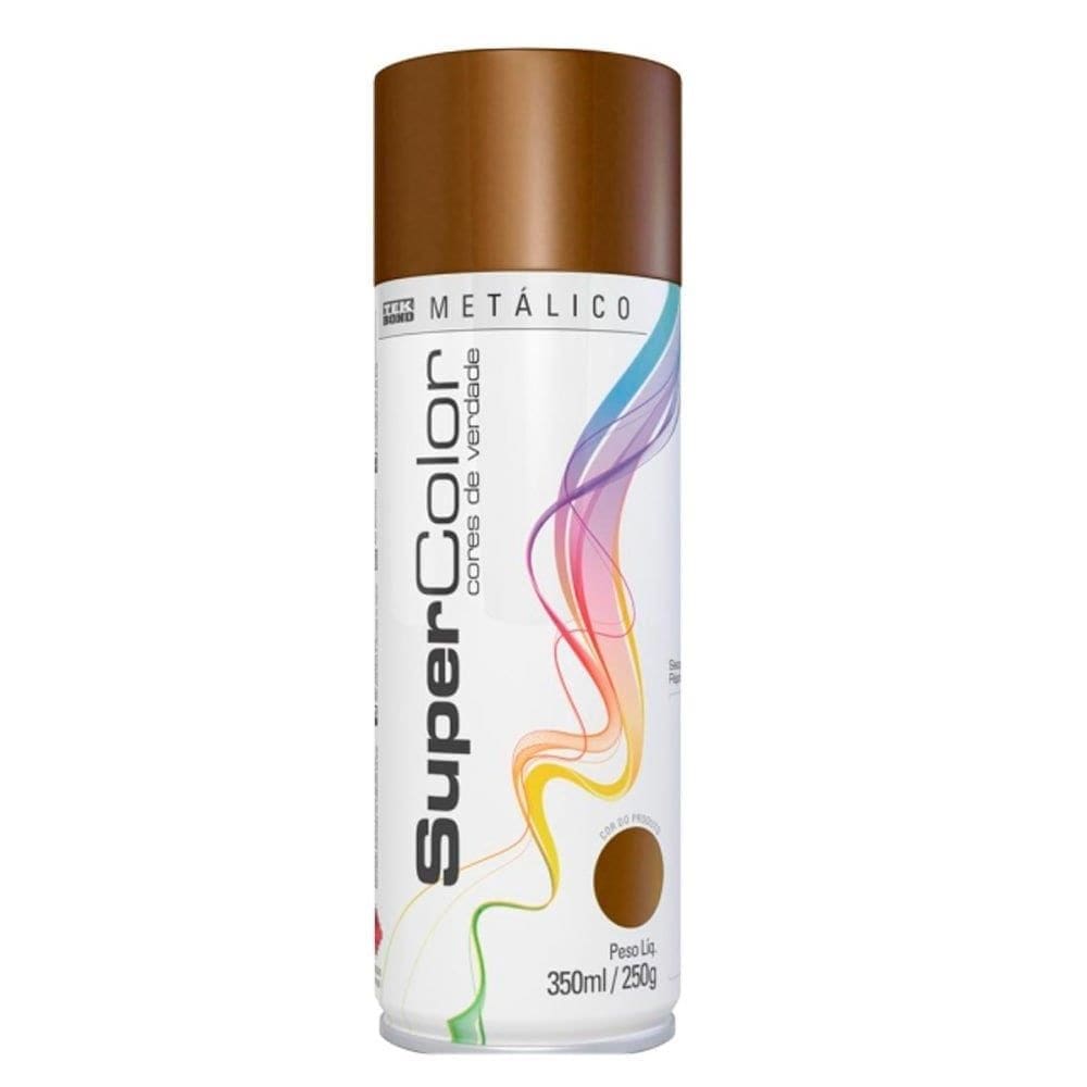 Tinta Spray Tekbond Metálica Ouro 350ml