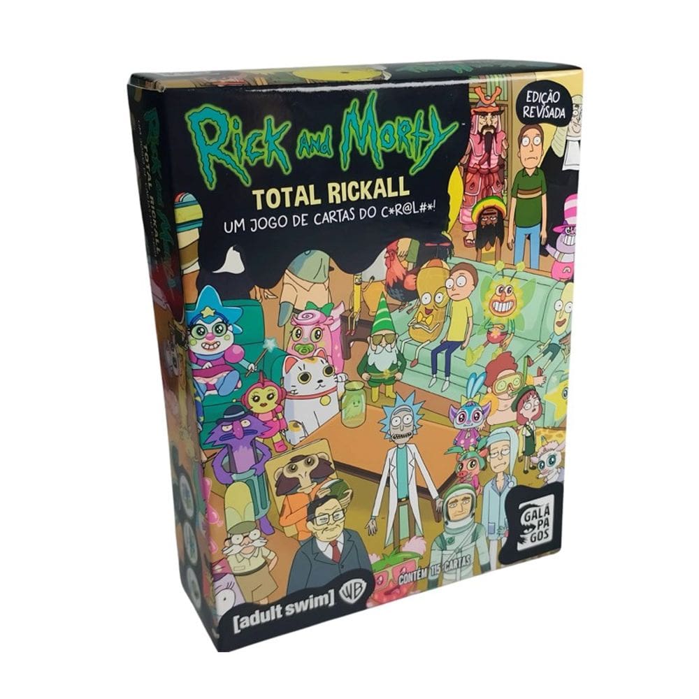 Rick and Morty Total Rickall Edição Revisada - Galapagos