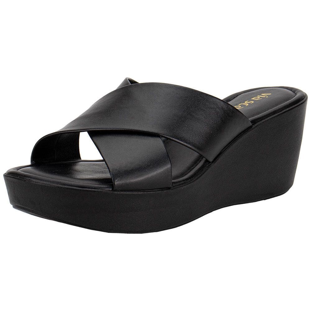 Tamanco Feminino Anabela Via Scarpa 175718845