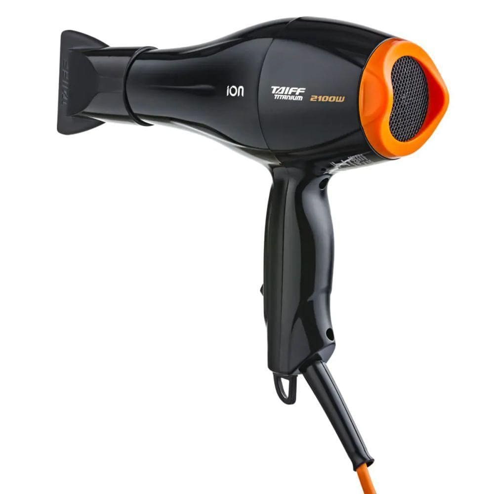 Secador De Cabelo Titanium 2100WPreto/laranja 110V