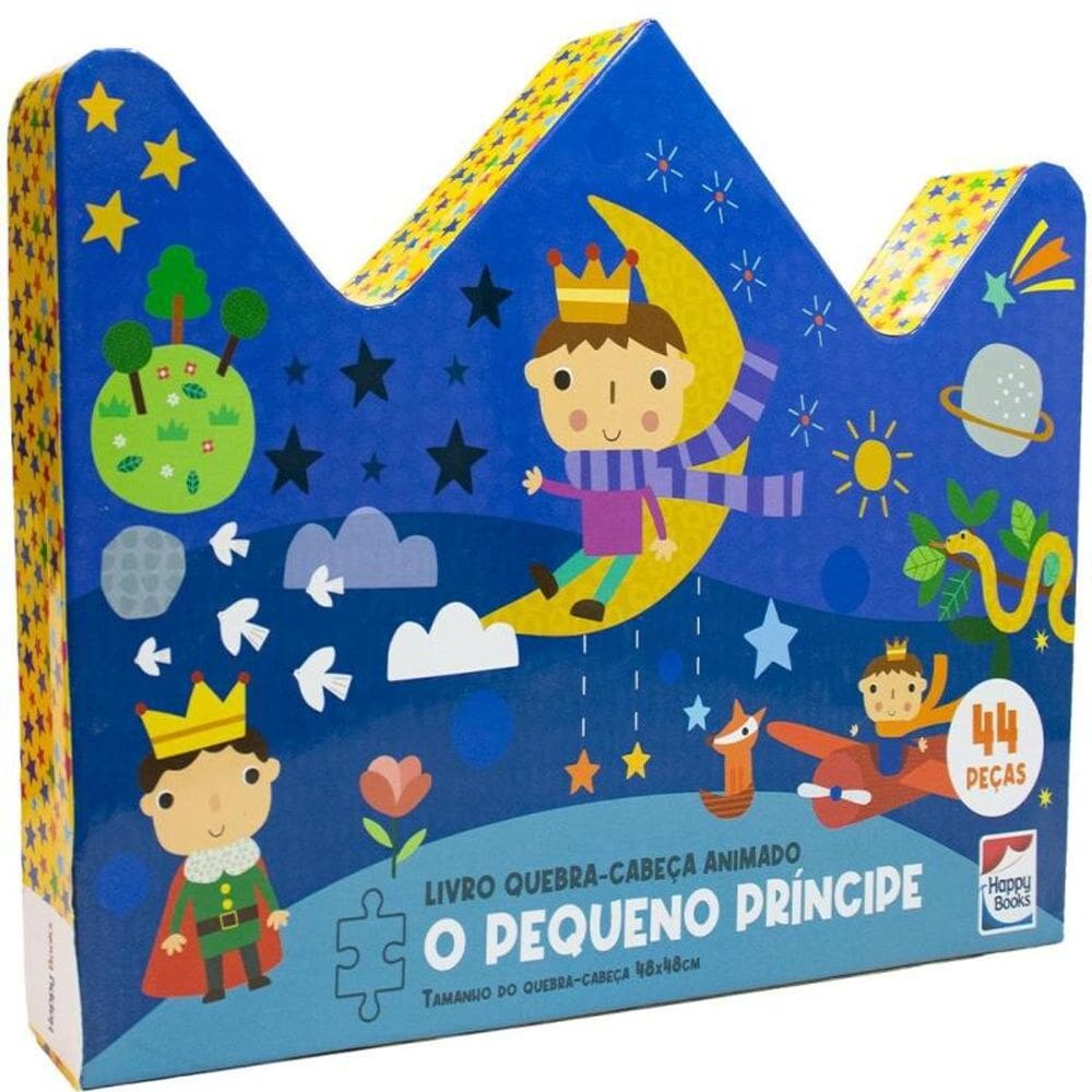 Livro Quebra-Cabeça Animado: Pequeno Príncipe, O