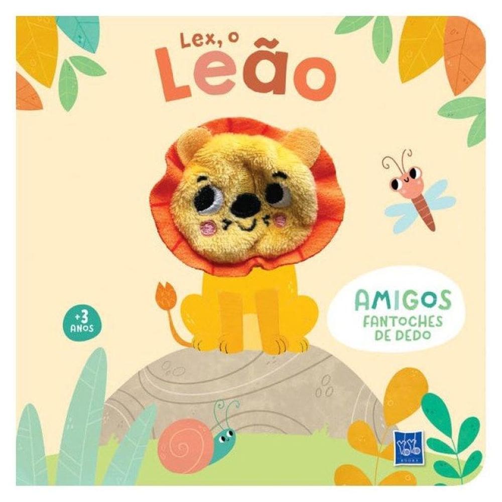 Amigos Fantoches De Dedo - Lex, O Leão