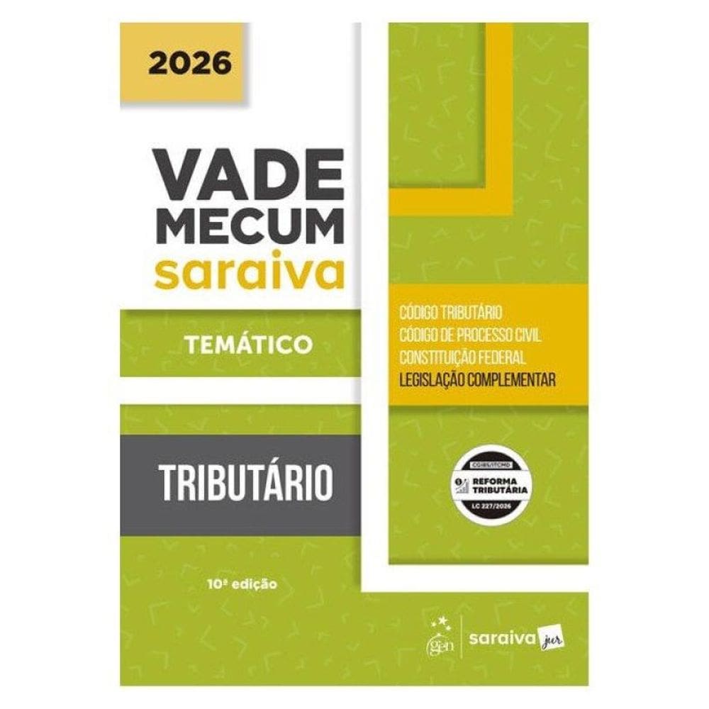 Vade Mecum Tributário - Temático - 10ª Edição 2026