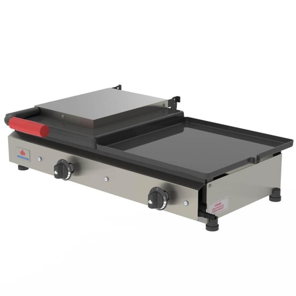 Chapa Sanduicheira Progás Pr-700 G Style Com Prensa Pão A Gás Baixa Pressão - P24826