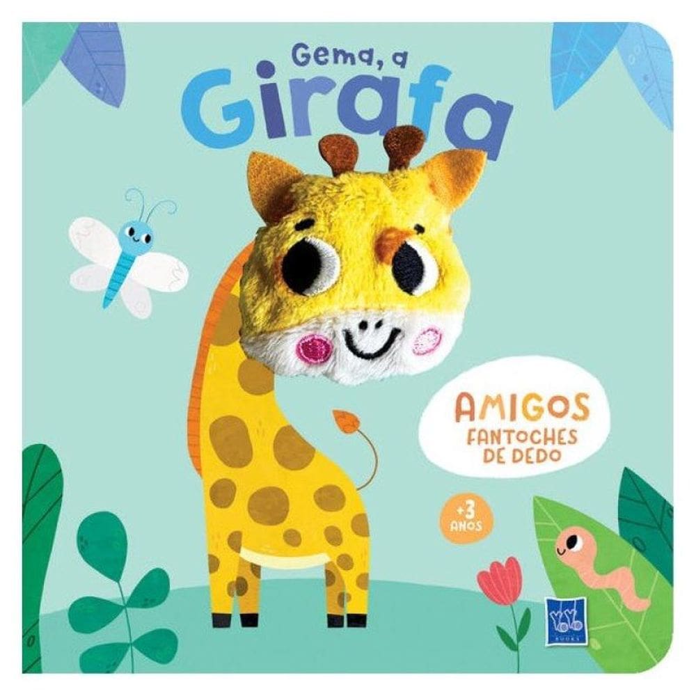 Amigos Fantoches De Dedo - Gema A Girafa