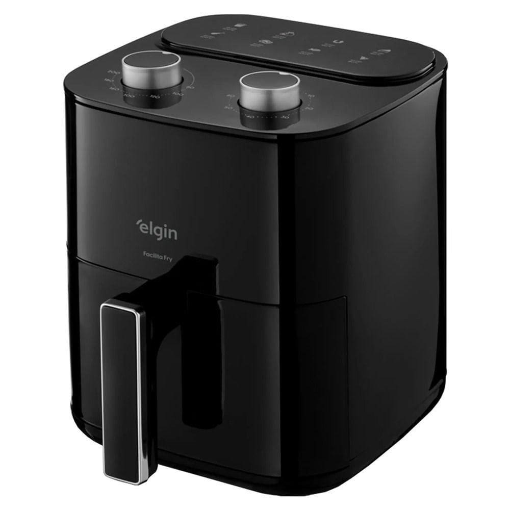 Fritadeira Air Fryer Elgin Facilita Fry AFG35 3,5L 1400W Preto 220V