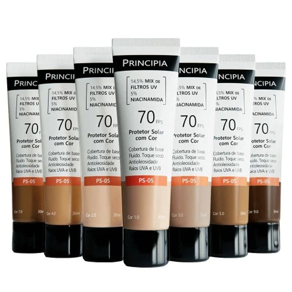 PS05 Protetor Solar FPS 70 Cor 03 - Principia