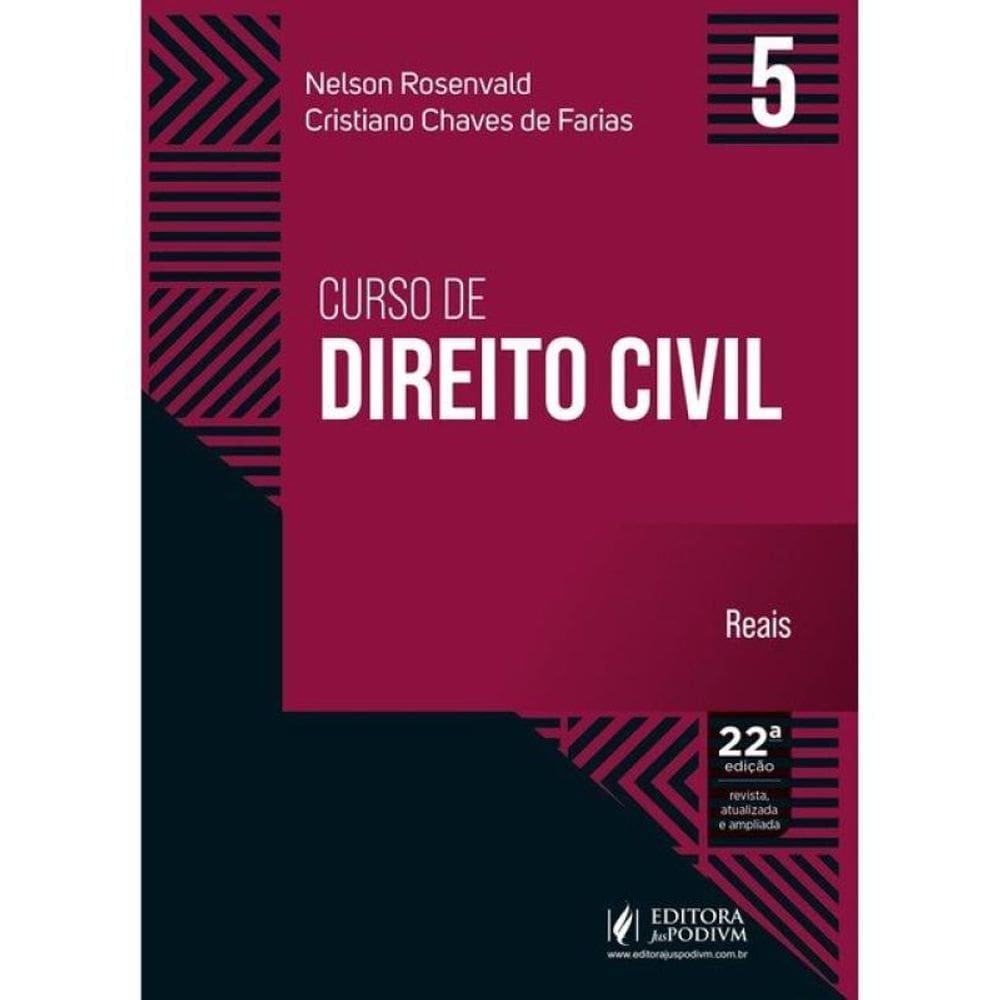 Curso De Direito Civil - Reais - 2026 - Vol. 5