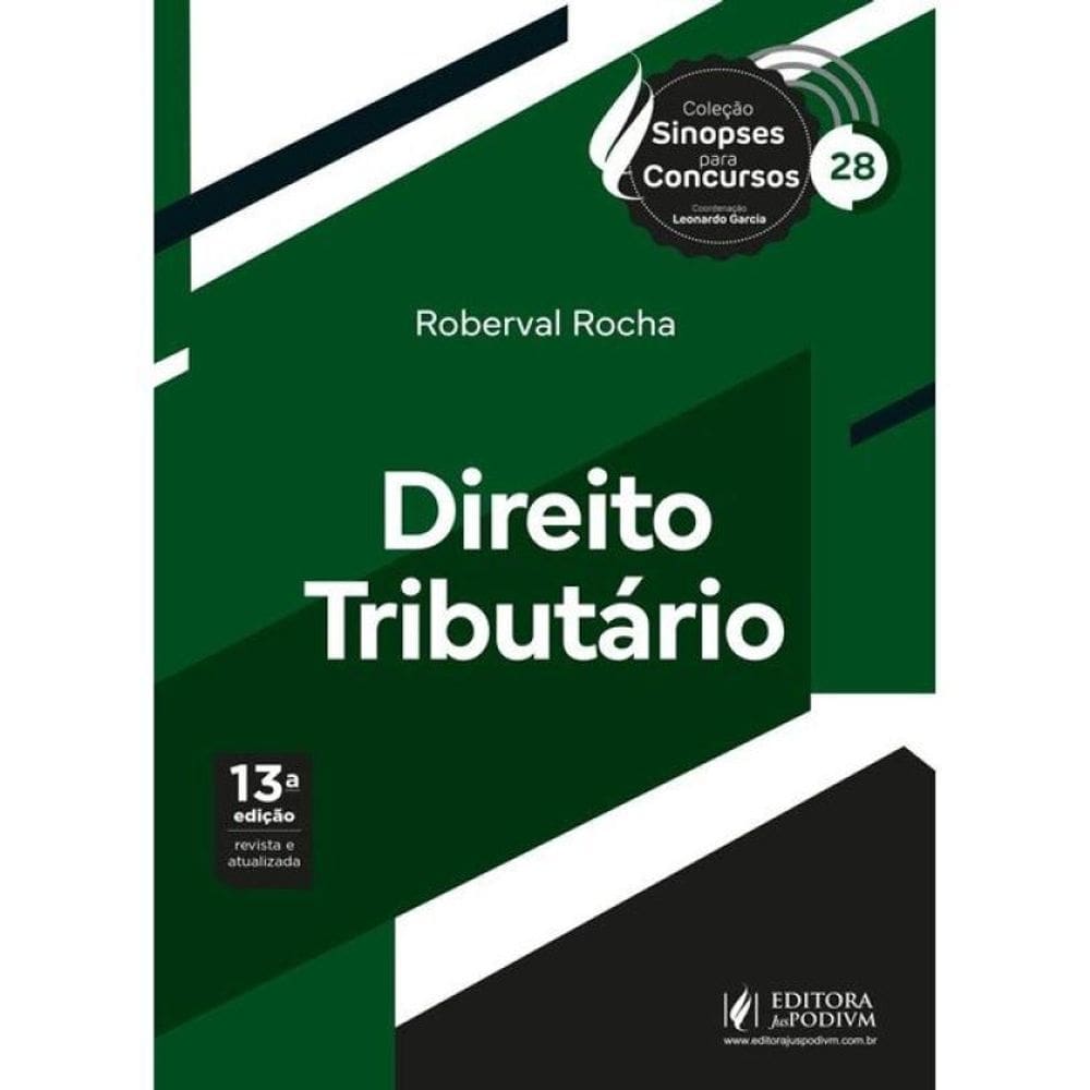 Direito Tributário - Sinopses Para Concursos - 2026 - Vol. 28