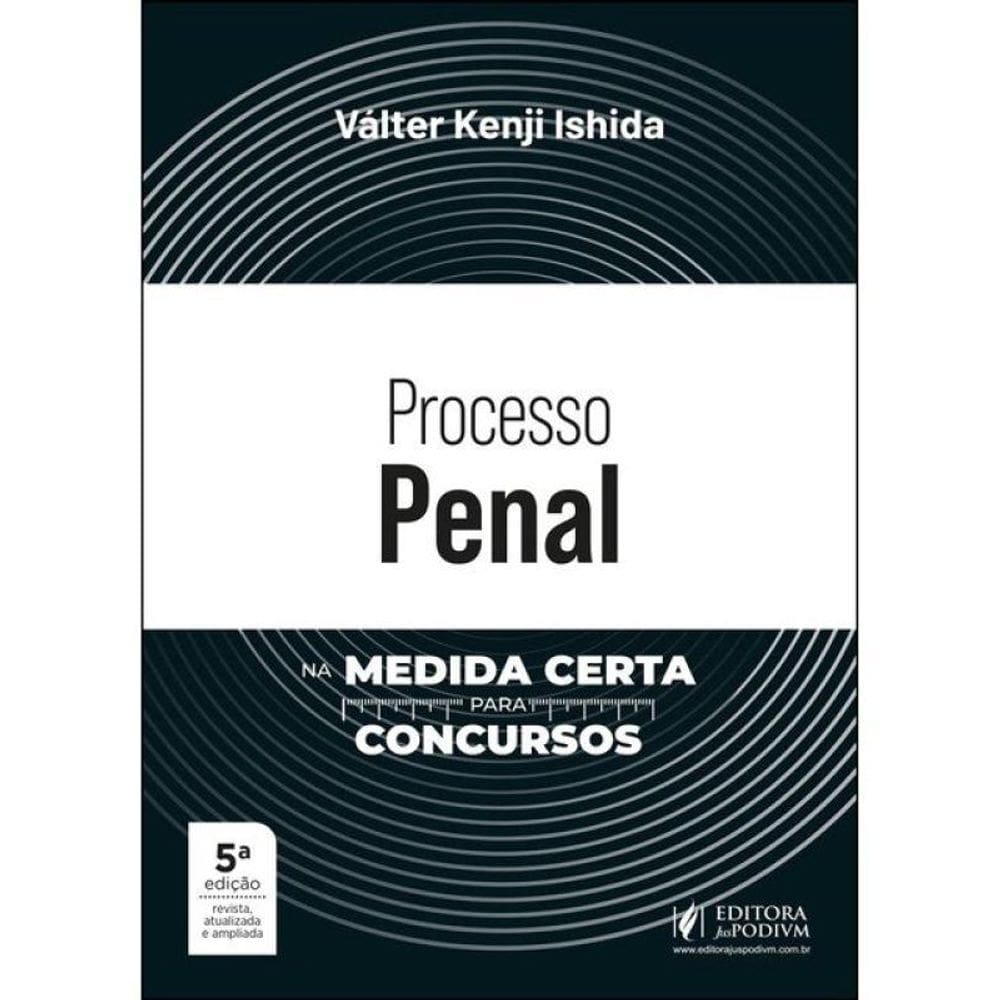 Processo Penal Na Medida Certa Para Concursos - 2026