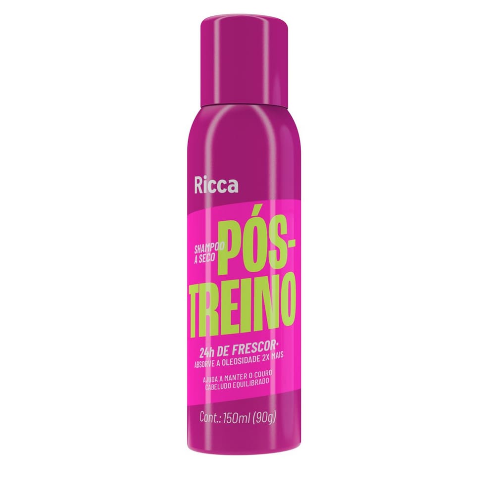 Shampoo a Seco Pós-Treino 150ml - Ricca