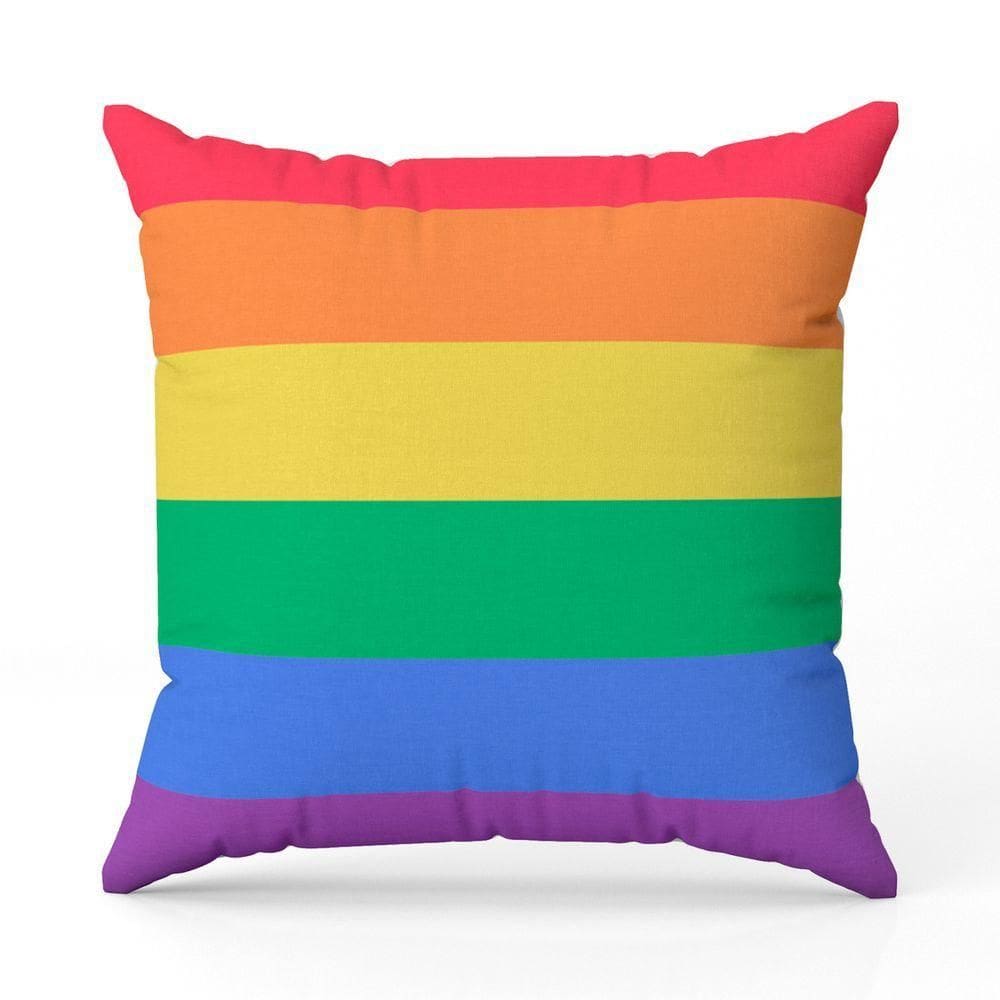 Capa De Almofada Avulsa Estampada Bandeiras Lgbt Cores 45cm X 45cm Cor Lgbt
