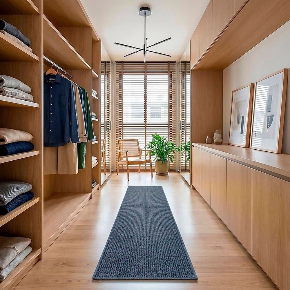 Tapete Retangular 75cmx240cm Colorfull Indigo