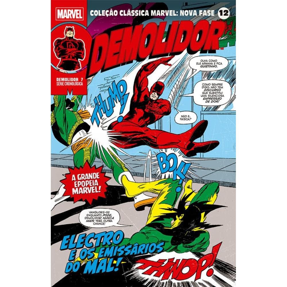 Coleção Clássica Marvel: Nova Fase Vol. 12 - Demolidor: Electro E Os Emissários Do Mal!