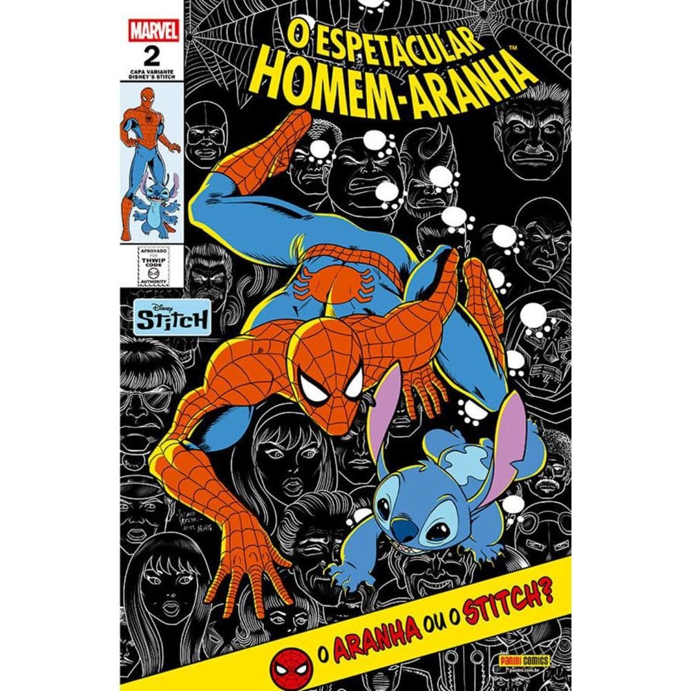 O Espetacular Homem-Aranha (2025) 02 - Capa Variante Stitch
