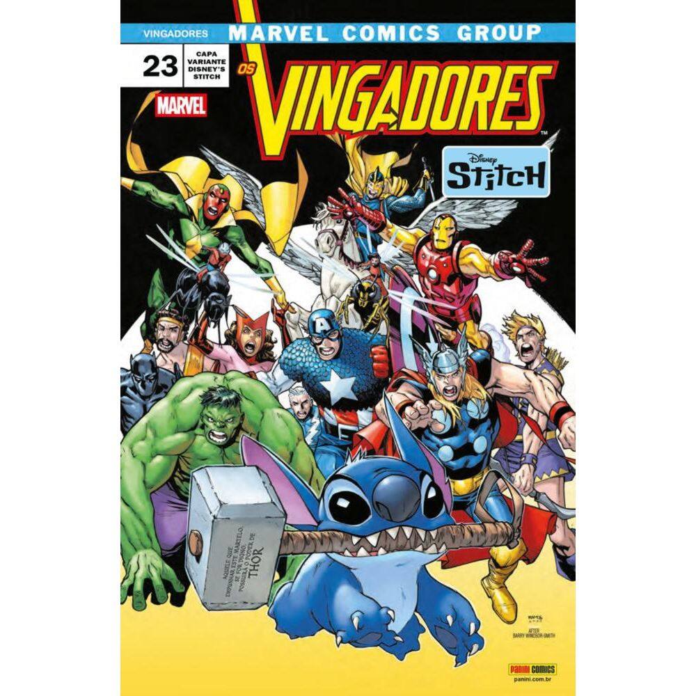 Os Vingadores 23/80 - Capa Variante Stitch
