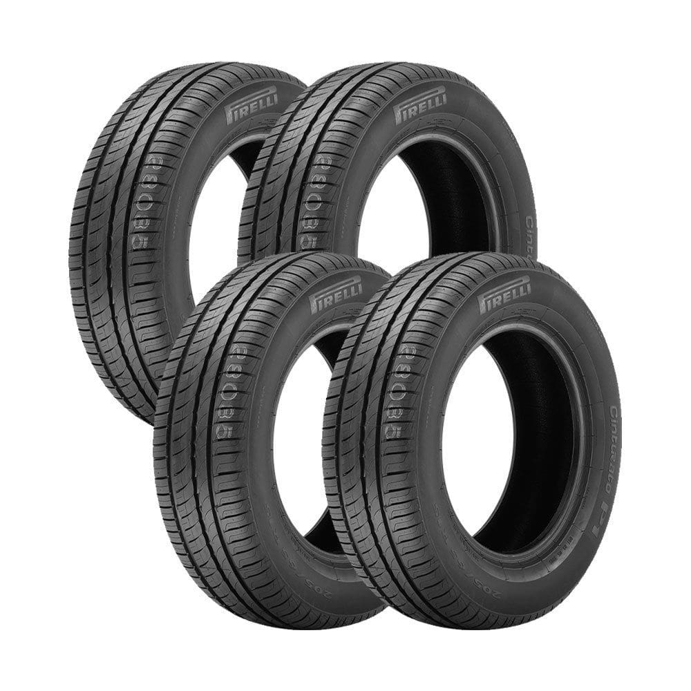 Jogo 4 Pneus Pirelli Aro 15 Cinturato P1 (KA) 195/65R15 91H