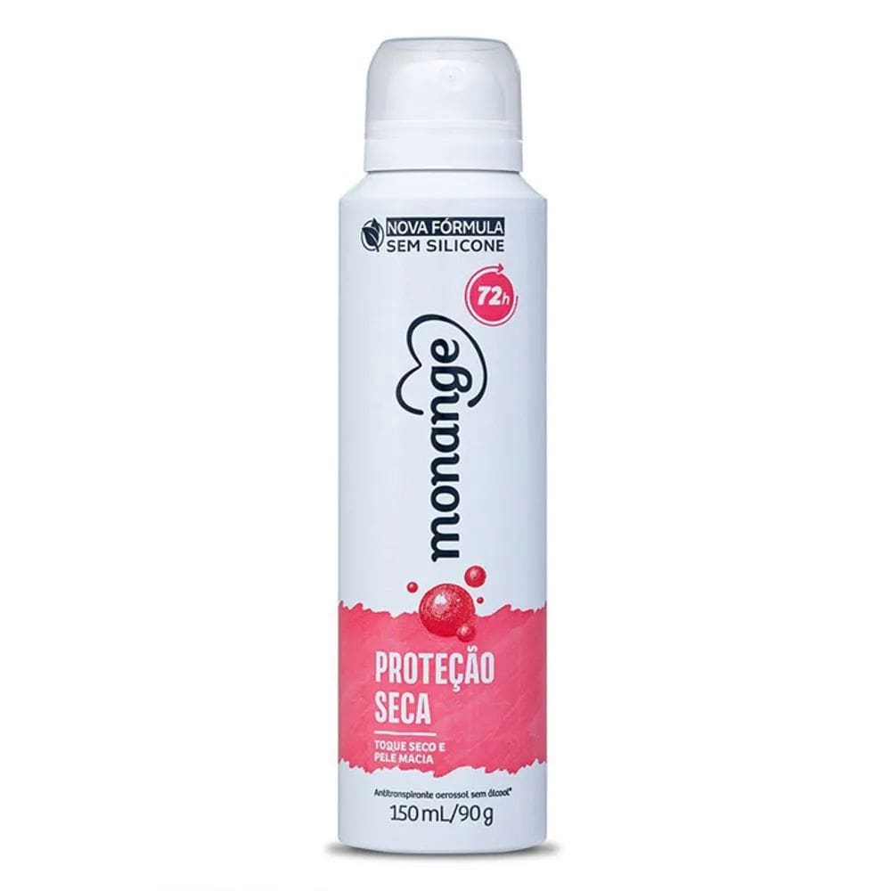 Desodorante Antitranspirante Aerosol Feminino Proteção Seca 150ml
