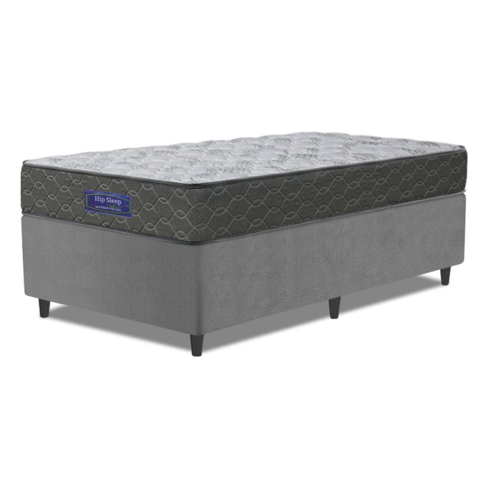 Cama Box Colchão Solteiro Ortopédico Espuma D33 Hiper 88x188x57cm