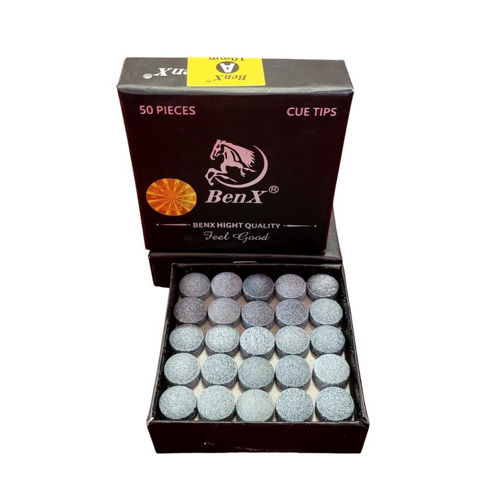 Sola Para Taco de Sinuca BenX Cinza B (Caixa c/ 50 und)