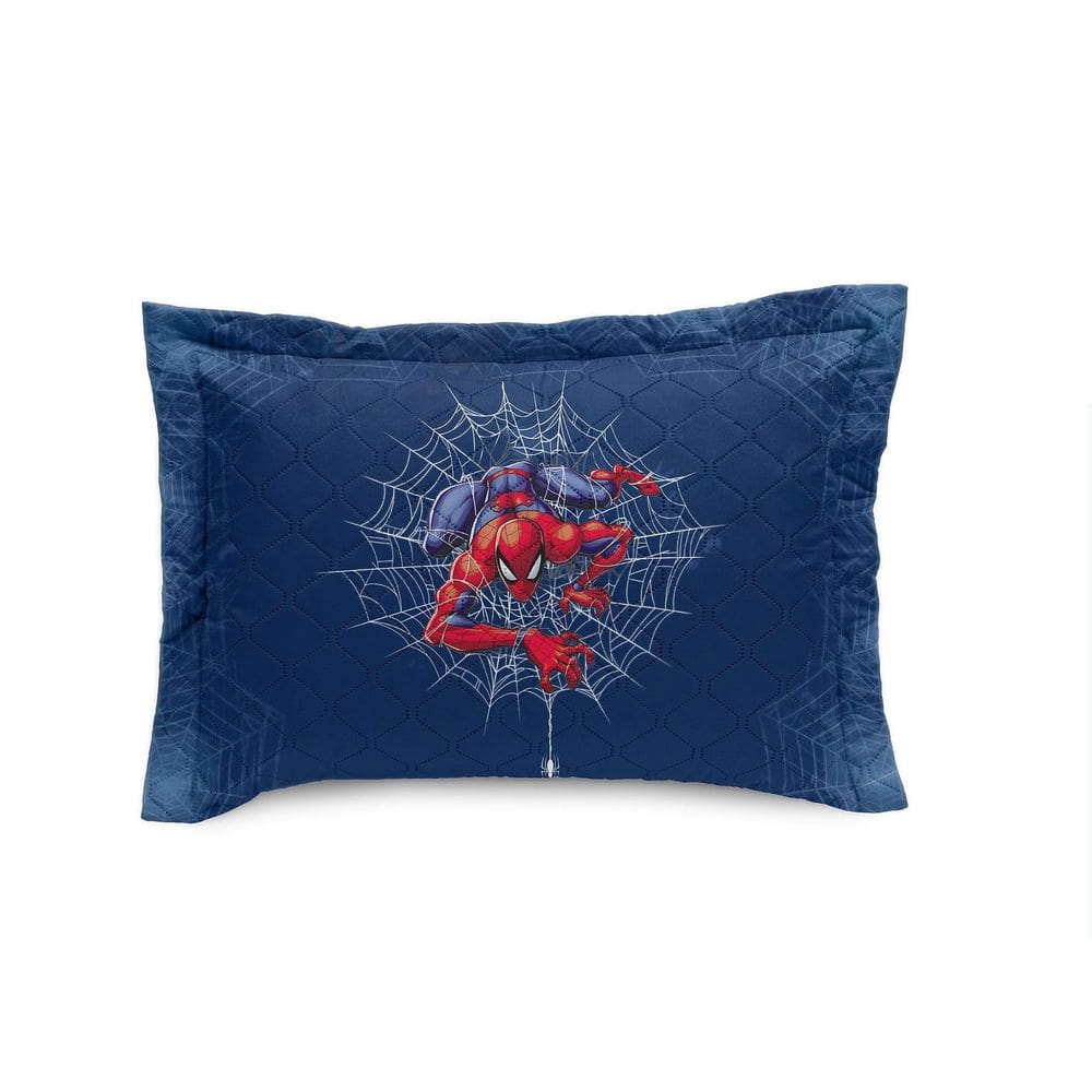 Jogo Cobre Leito Infantil Homem Aranha Duo Solteiro 100% Poliéster - Spiderman Duo