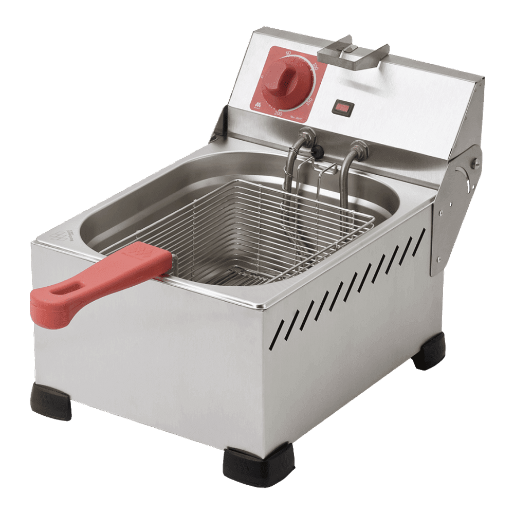 Fritadeira Elétrica 6L 1 Cuba Inox 3000W Marchesoni FT.1.602.ST 220v