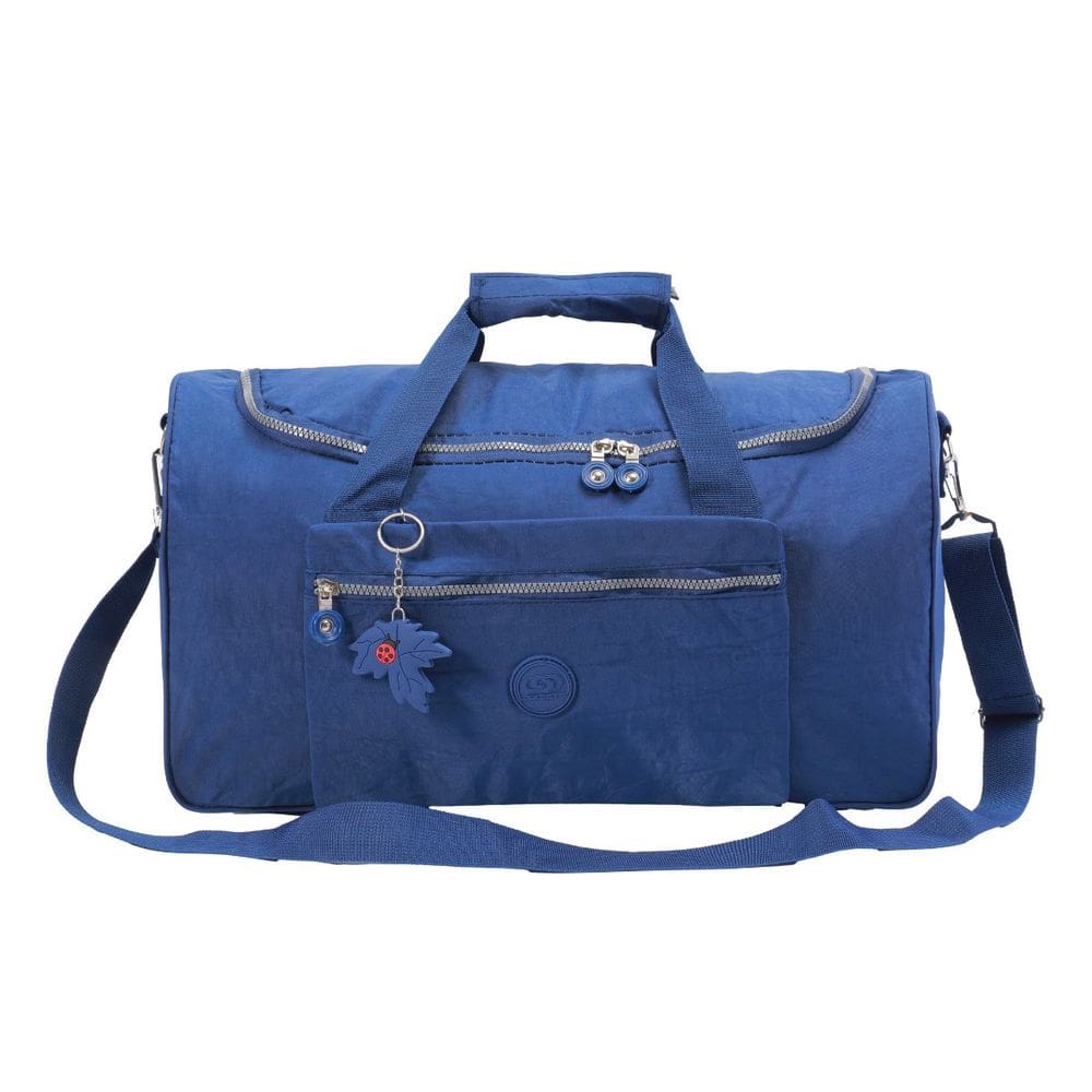 Sacola Viagem Bolsa Academia Fitness Feminina Pequena Mala de Mão em Crinckle - Madrid