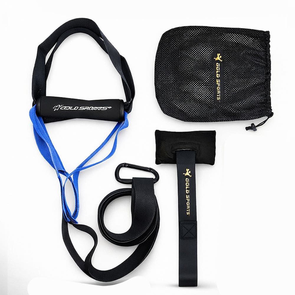 Fita De Resistência e Treinamento Suspenso Trx Gold Sports Power III Adulto - 200 Kgs