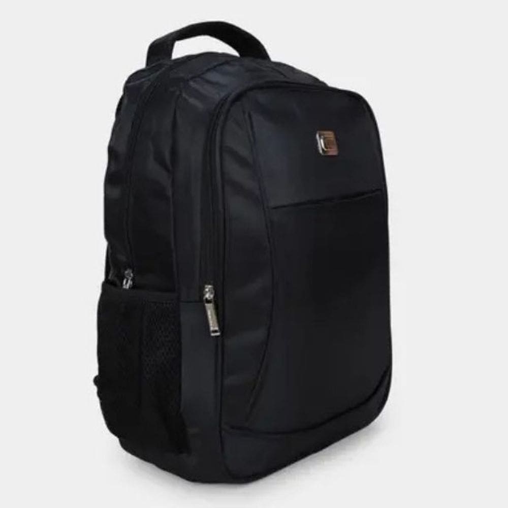 Mochila Executiva Masculina para Trabalho Notebook Resistente Alça - Black - Yins
