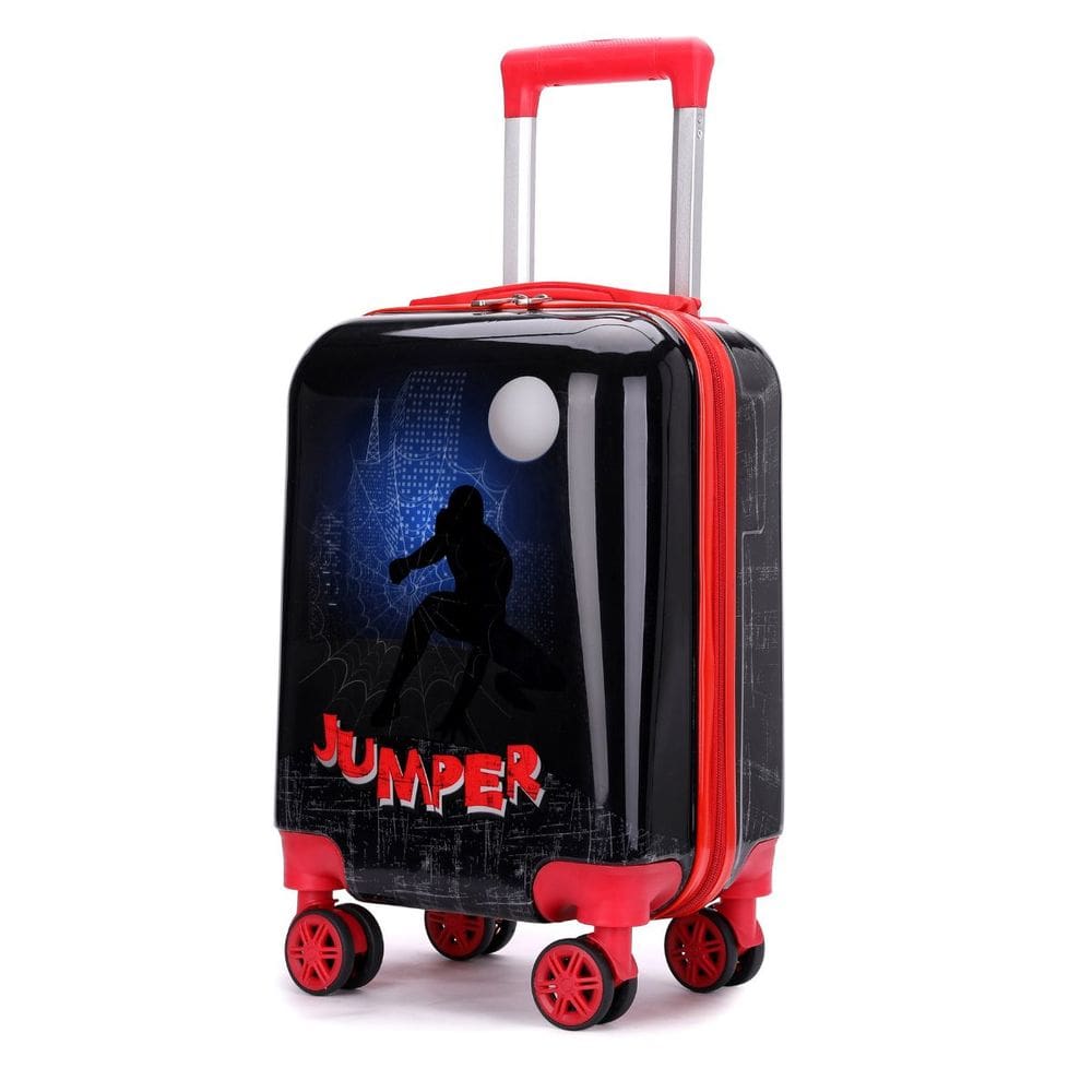 Mala de Rodinhas Infantil para Viagem e Escolar Reforçada ABS/PC - Spider Jumper