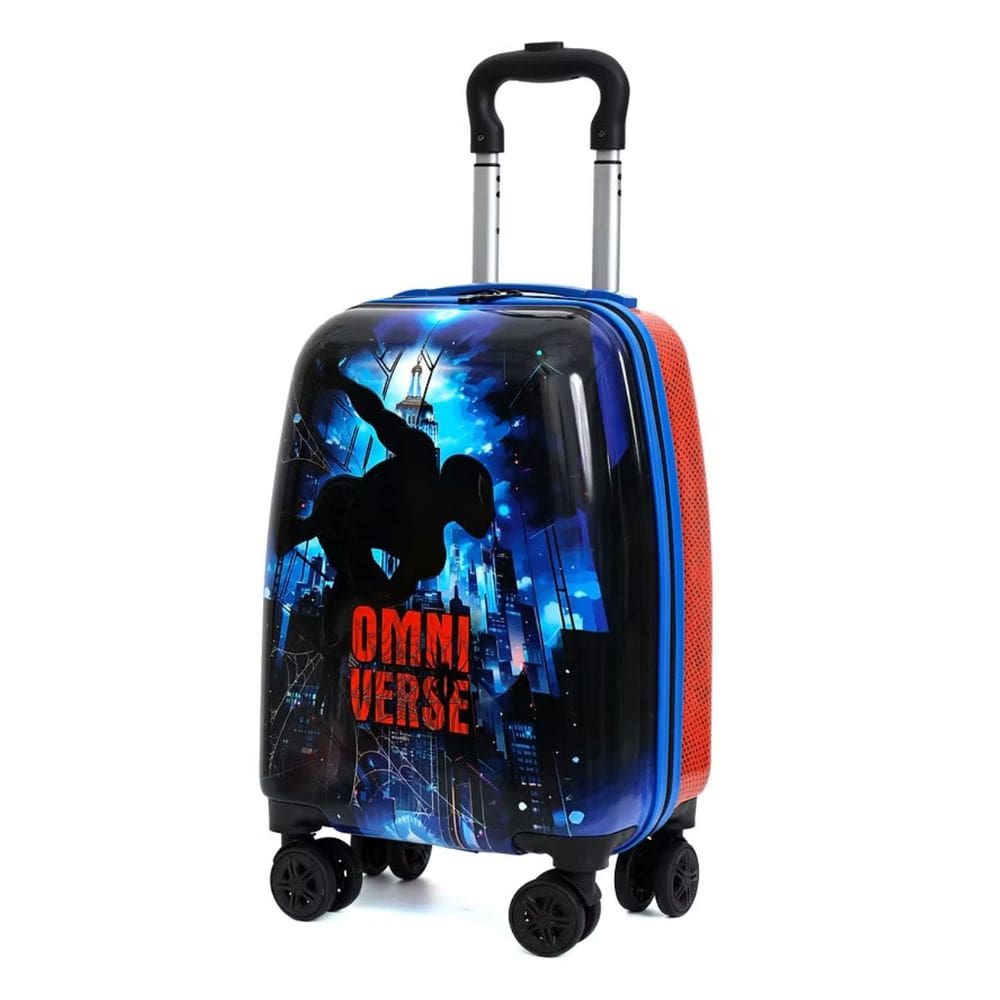Mala de Rodinhas Infantil para Viagem e Escolar Reforçada ABS/PC - Spider Omni Verse