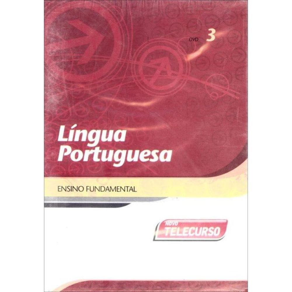 Lingua Portuguesa Dvd 3 - Novo Telecurso Ensino Fundamental - Aulas 11 A 15