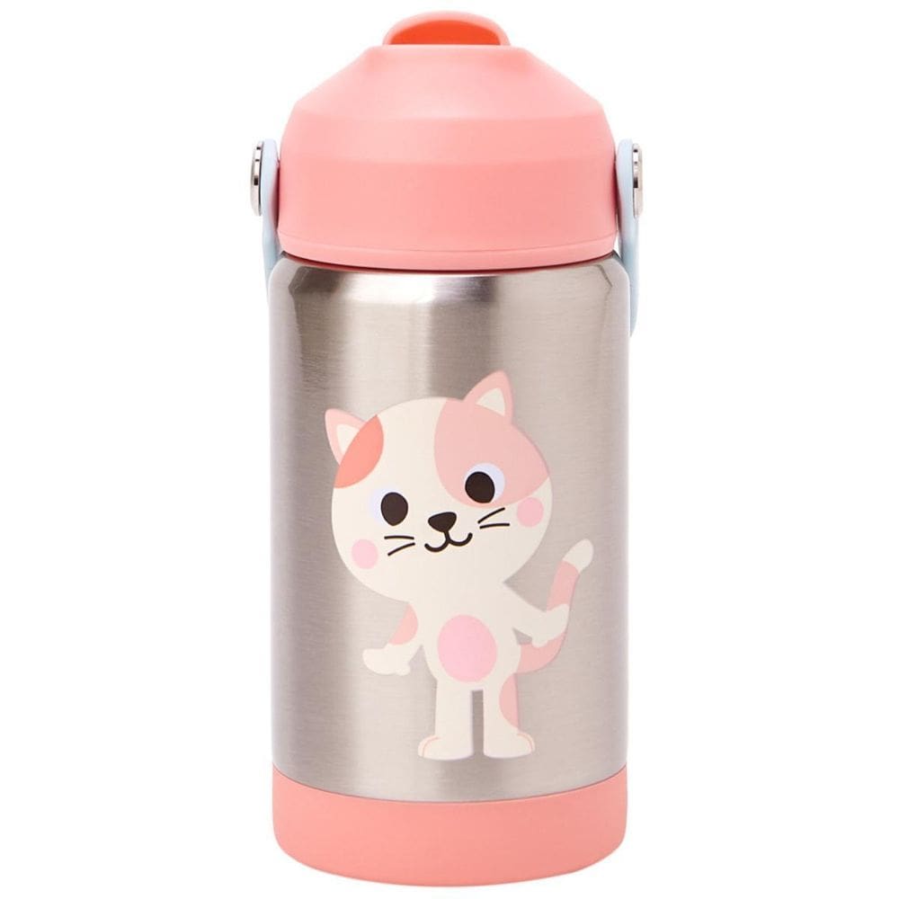 Copo Termico Gato 360Ml Camada Dupla Com Alça 22184 - Buba