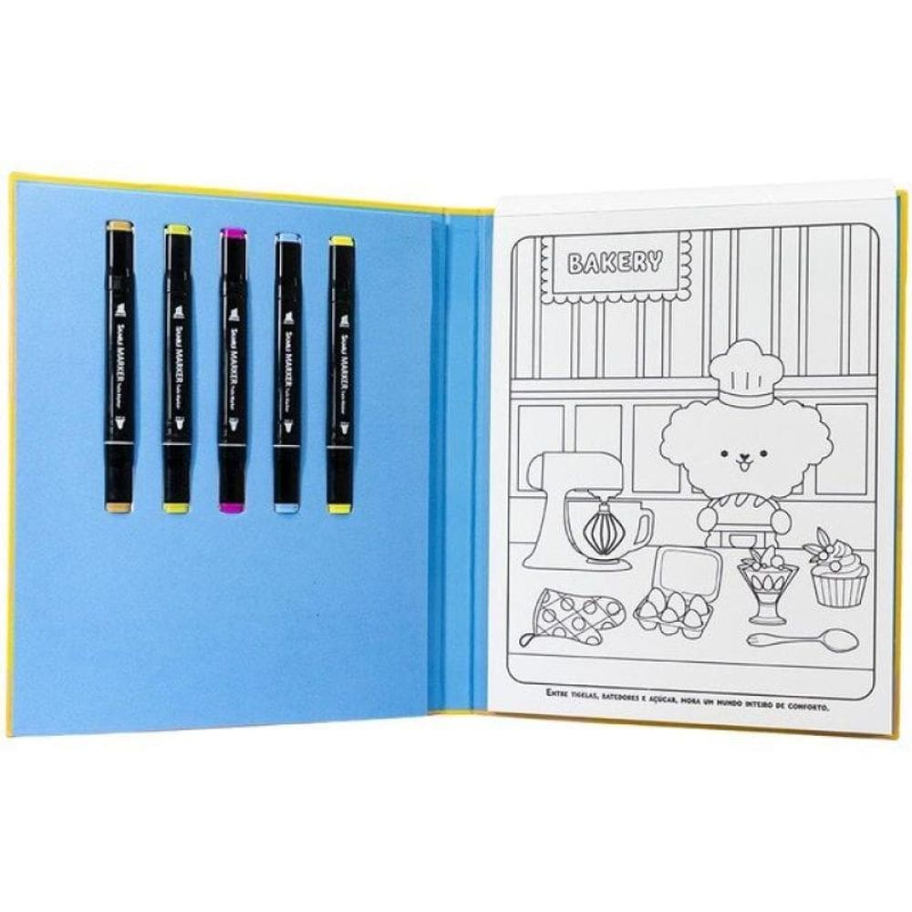 Slow Life - Coloring Books For Young Adults: Cozy Things