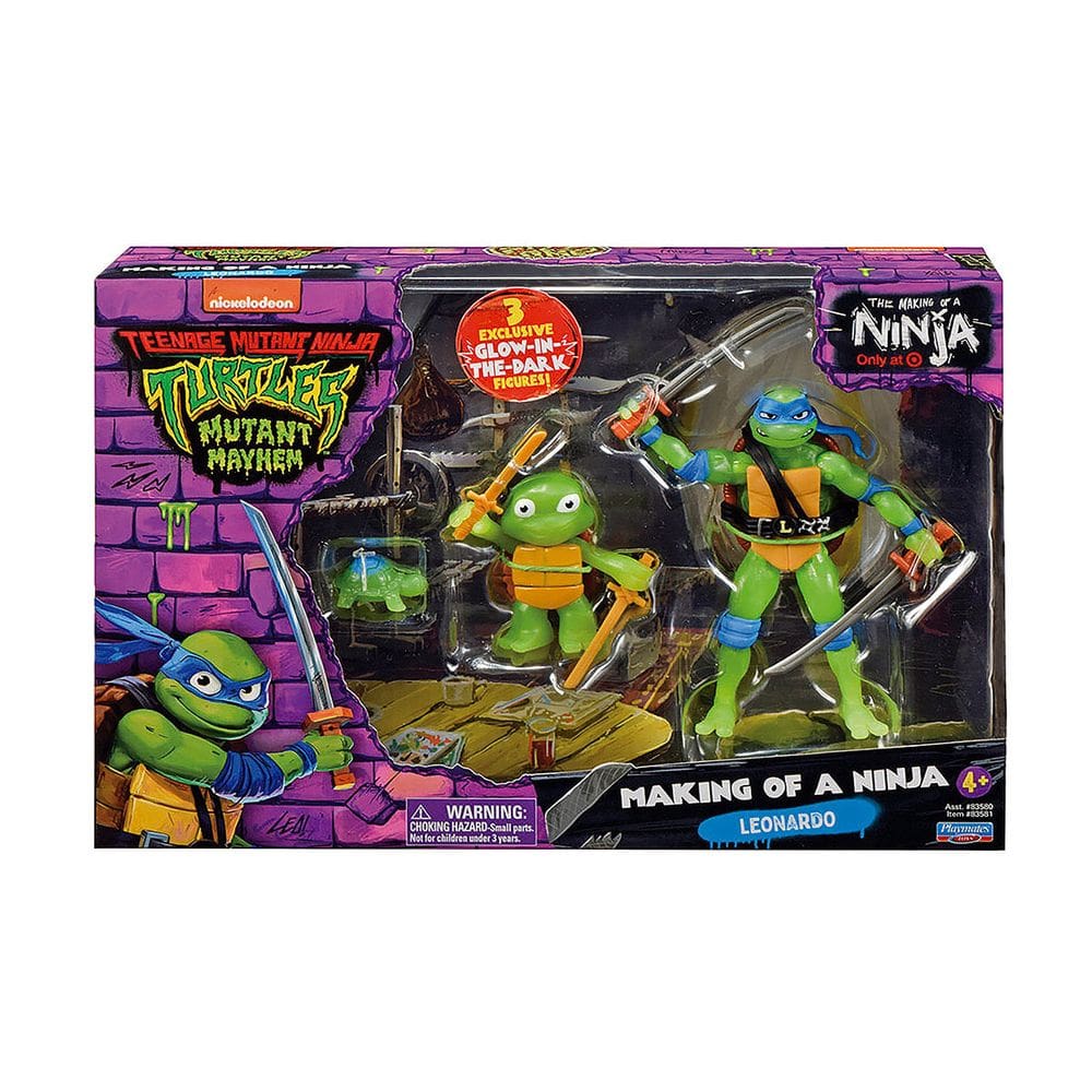 As Tartarugas Ninja - Set Criação De Um Ninja - Leonardo
