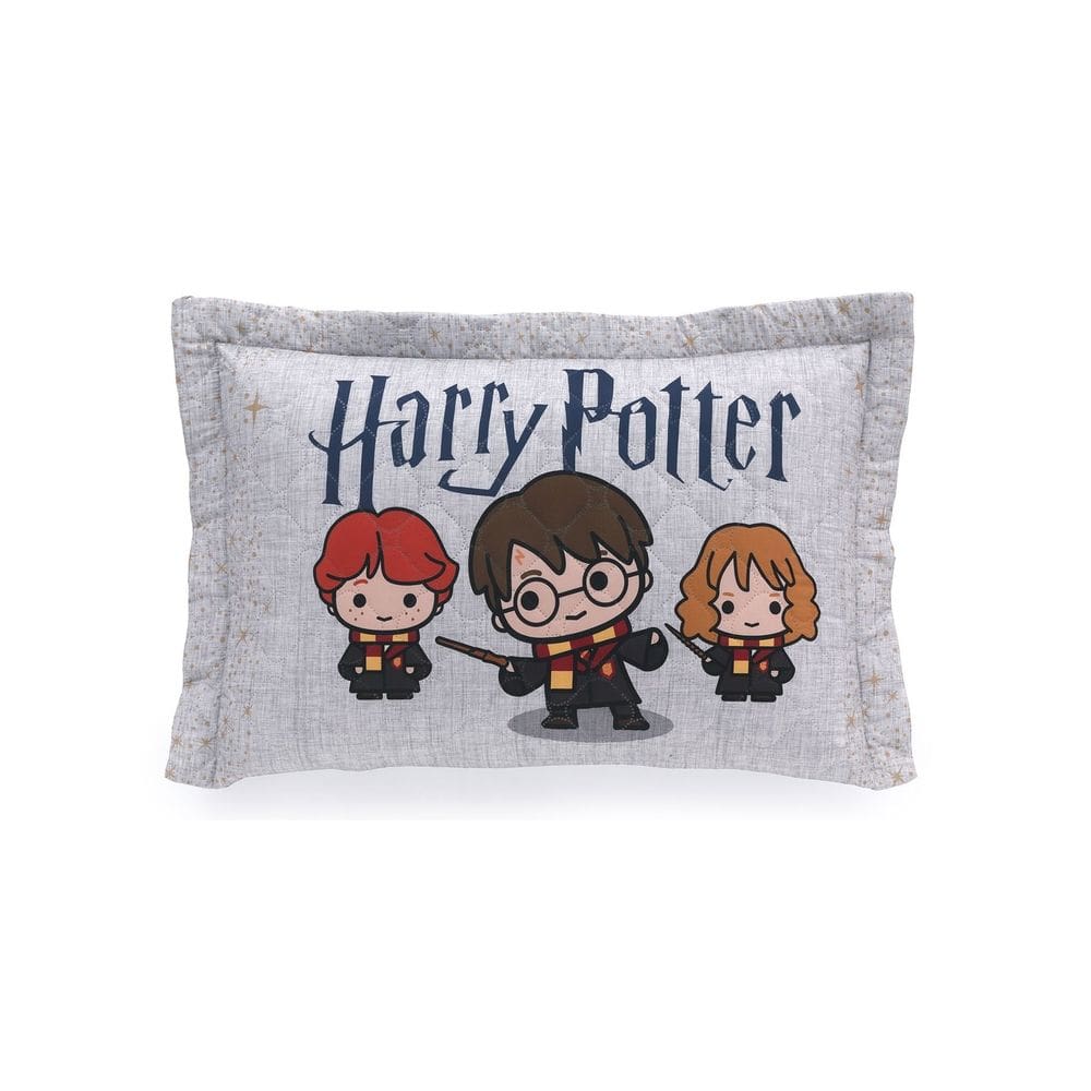 Porta Travesseiro Com Abas Baby Harry Potter 55x80cm - Baby Harry