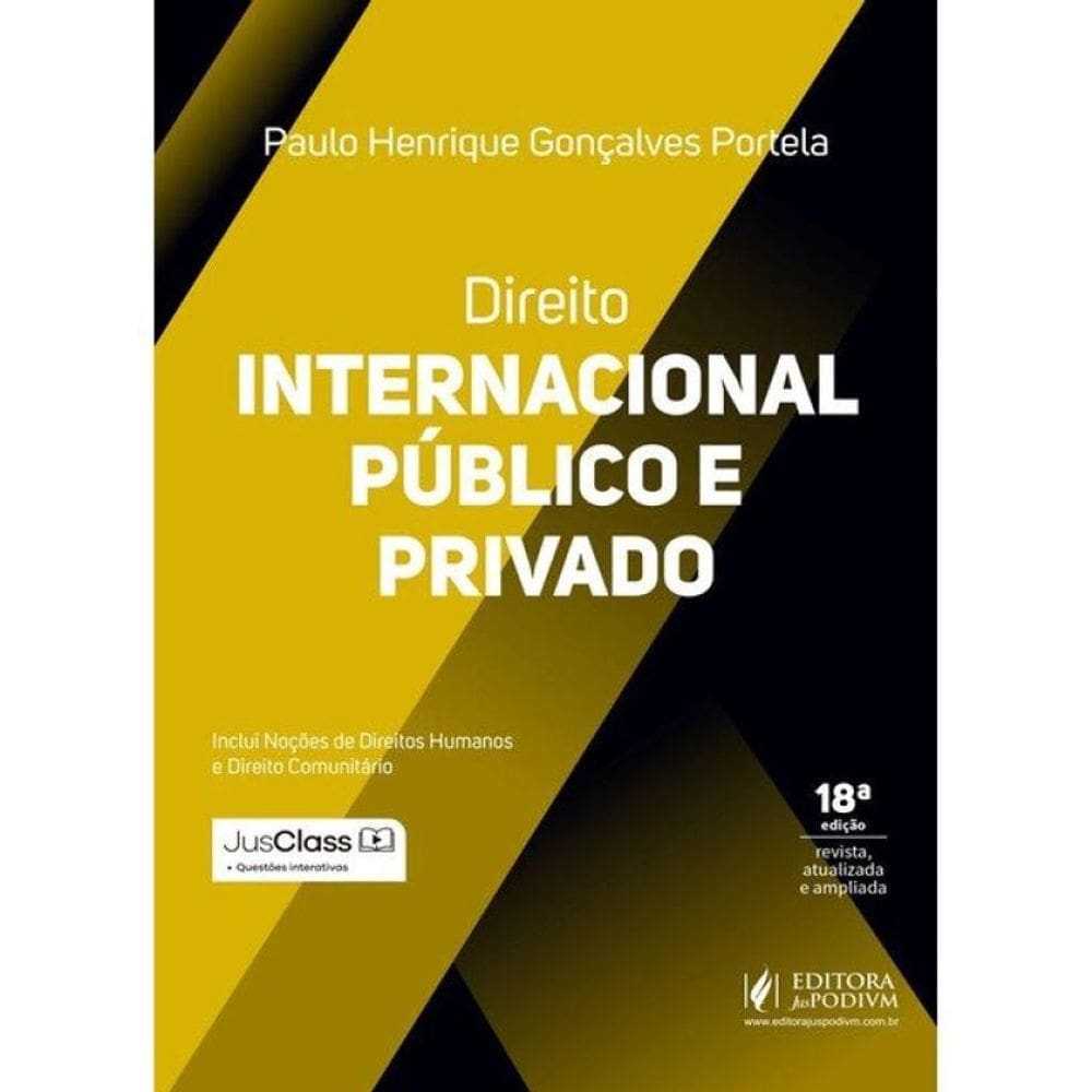 Direito Internacional Público E Privado - 2026