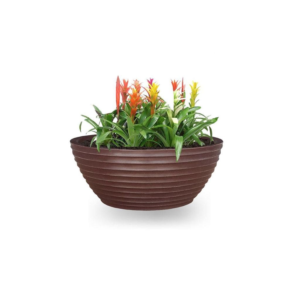 Vaso Bacia De Planta Flor Rosa Jasmim Lobelia Orquidea 30X12