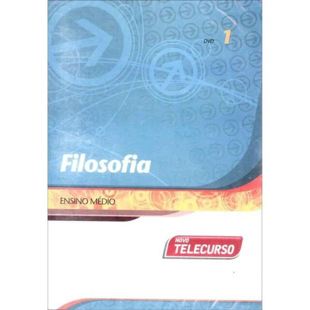 Filosofia Dvd 1 - Novo Telecurso Novas Disciplinas - Aulas 1 A 5
